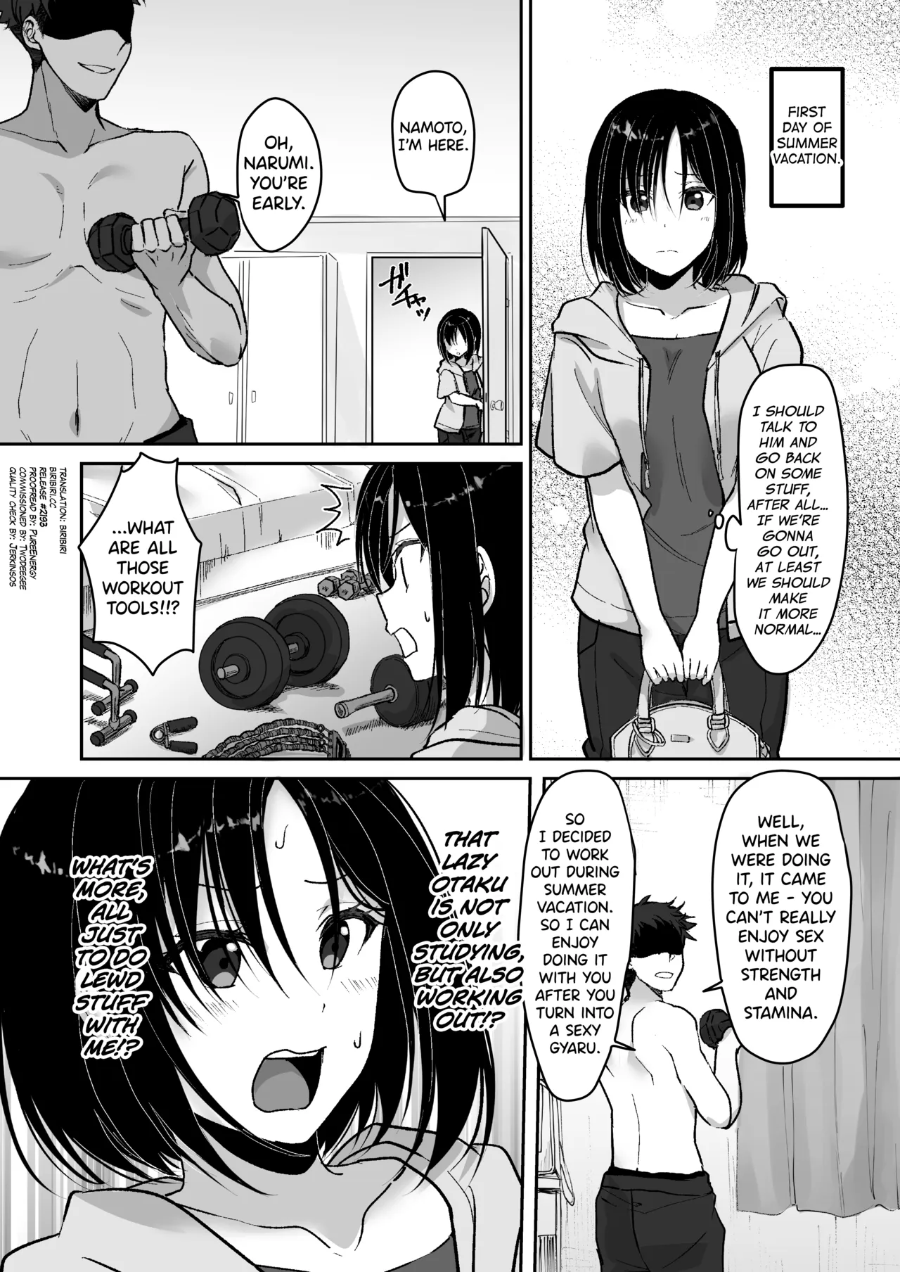 Hentai Manga Comic-MistakeR ~Fucking My Plain. Stacked Childhood Friend to Turn Her Into a Sexy Gyaru, Summer Vacation Part~-Read-4